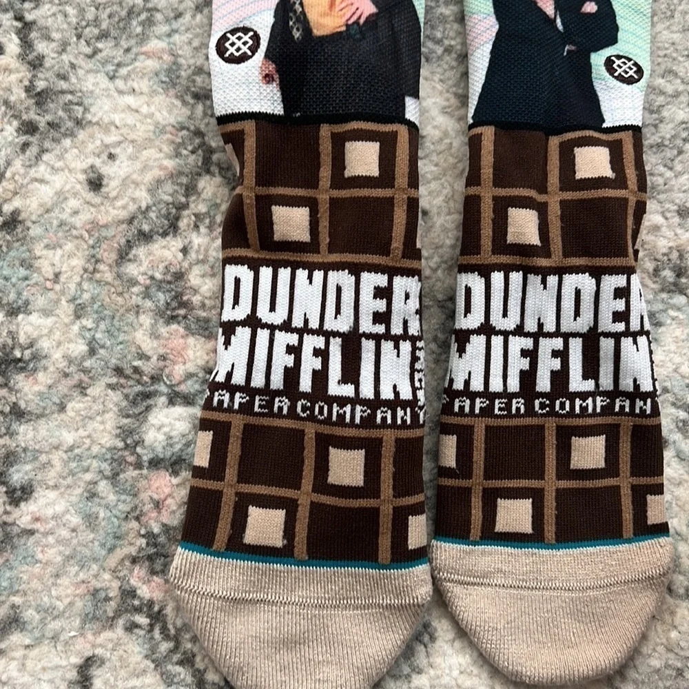 Stance Dunder Mifflin Dwight and Michael Socks